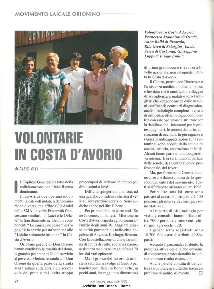 Don Orione oggi, 1999, 05, pagina 24