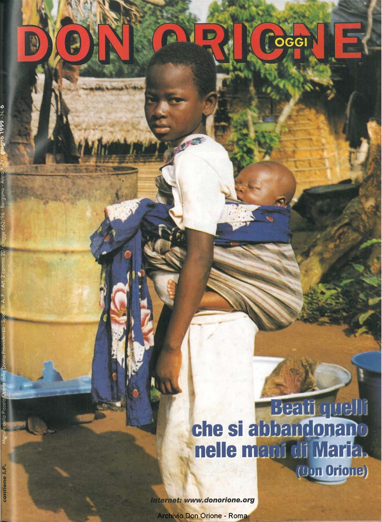 Don Orione oggi, 1999, 06, pagina 1