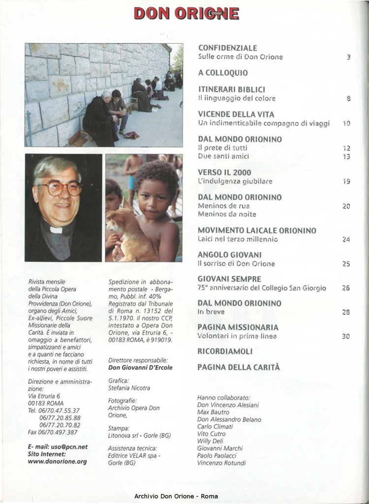 Don Orione oggi, 1999, 06, pagina 2