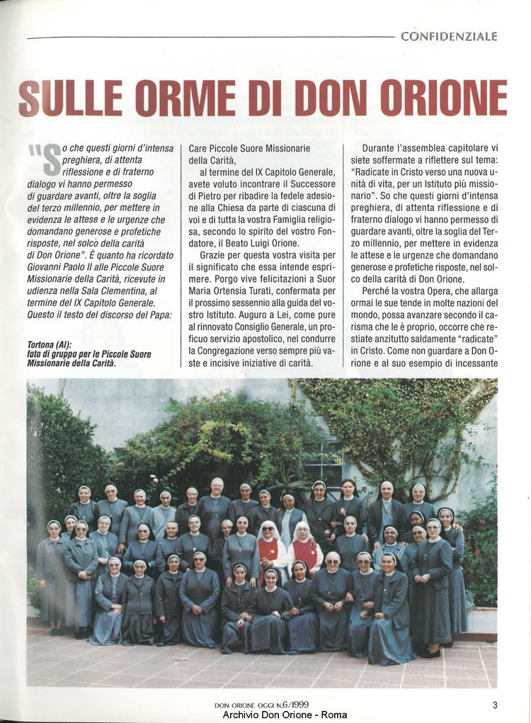 Don Orione oggi, 1999, 06, pagina 3