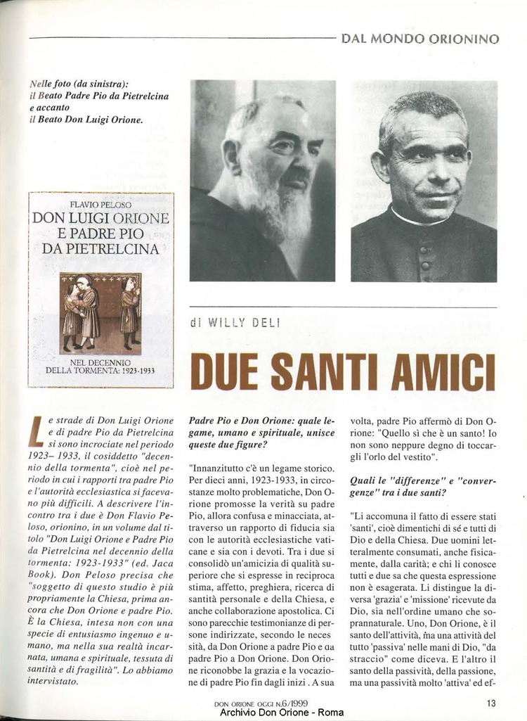 Don Orione oggi, 1999, 06, pagina 13