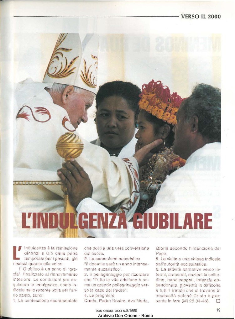 Don Orione oggi, 1999, 06, pagina 19