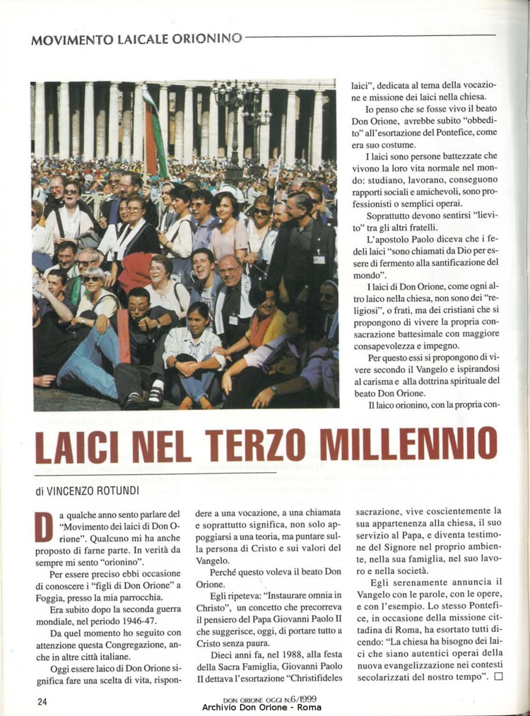 Don Orione oggi, 1999, 06, pagina 24