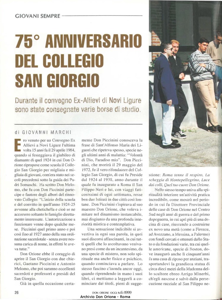 Don Orione oggi, 1999, 06, pagina 26
