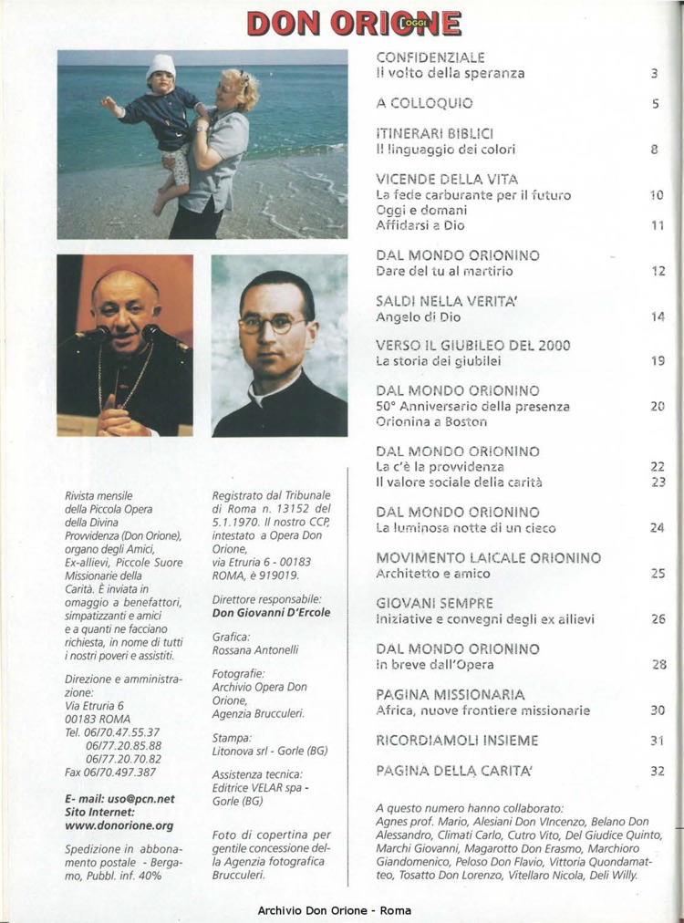 Don Orione oggi, 1999, 07, pagina 2