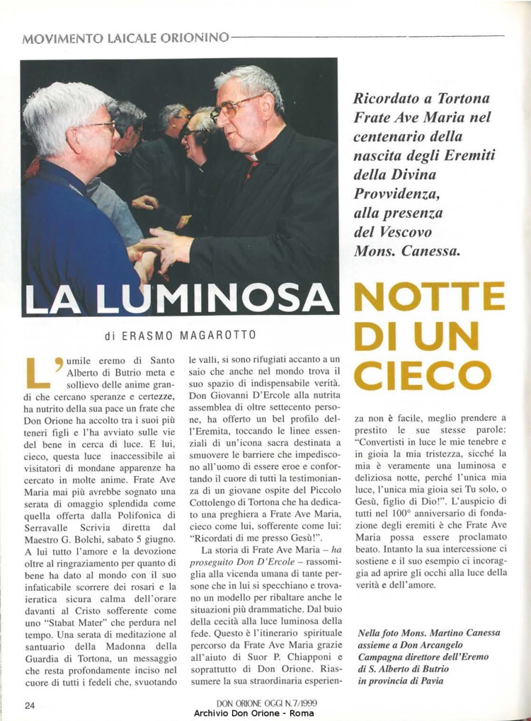 Don Orione oggi, 1999, 07, pagina 24