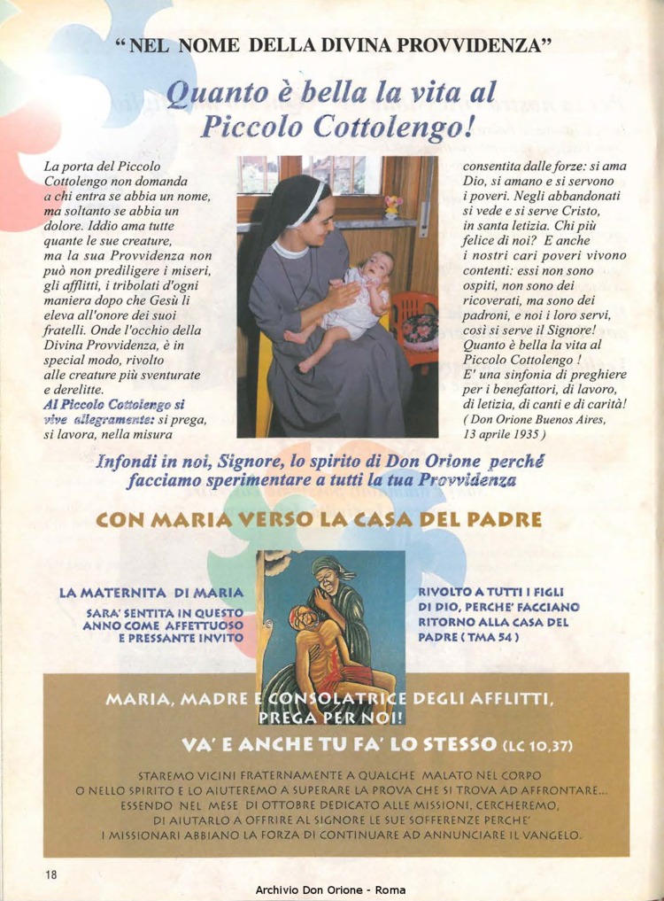 Don Orione oggi, 1999, 08, pagina 18