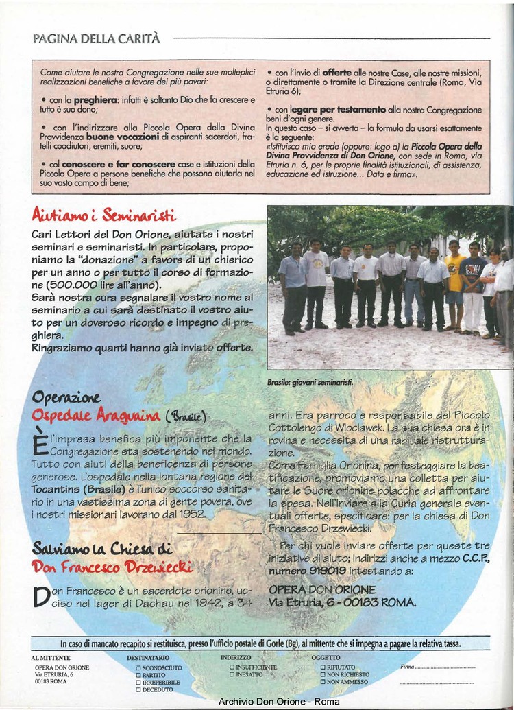 Don Orione oggi, 1999, 08, pagina 32