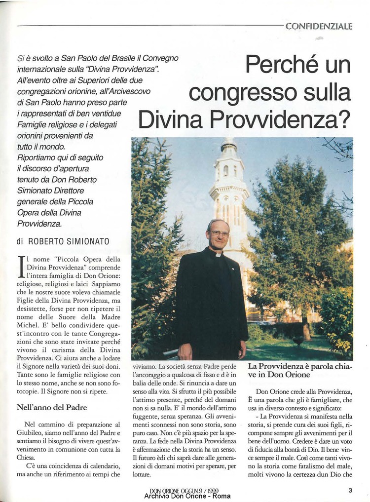 Don Orione oggi, 1999, 09, pagina 3