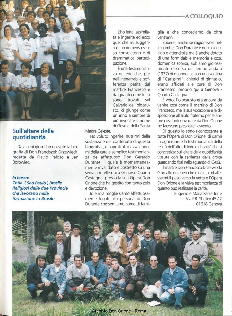 Don Orione oggi, 1999, 09, pagina 7