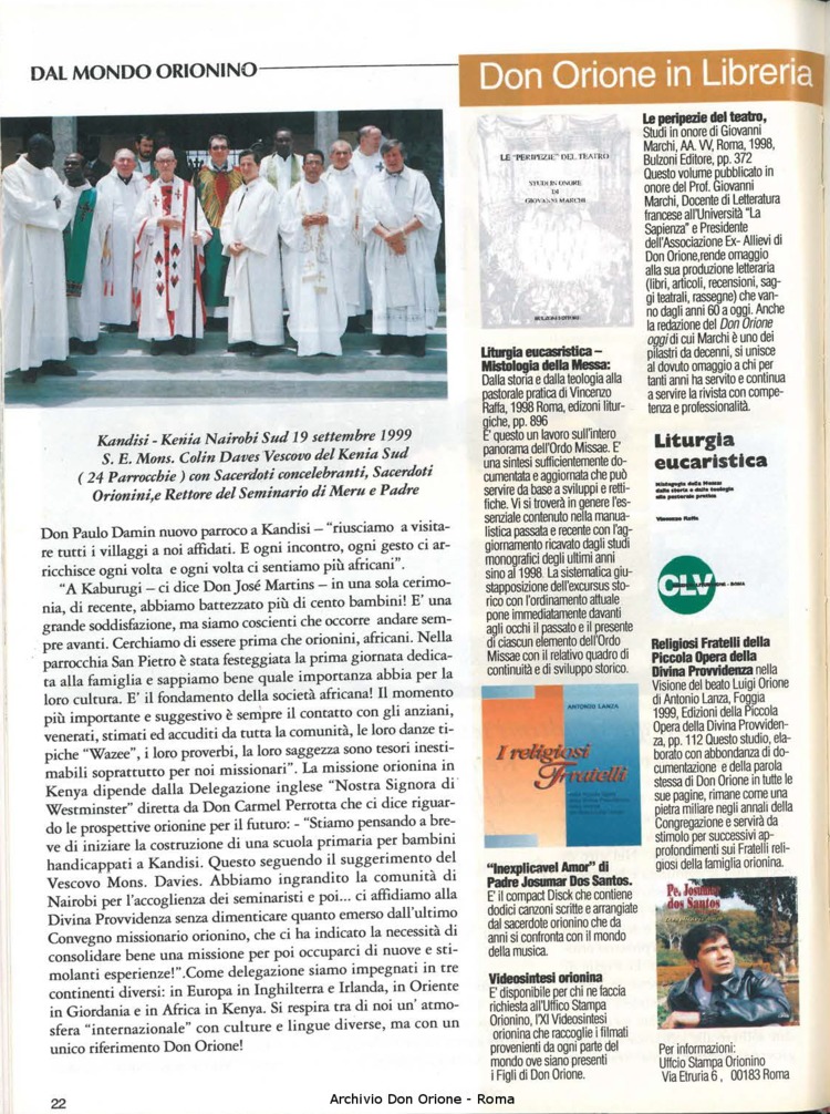 Don Orione oggi, 1999, 09, pagina 22
