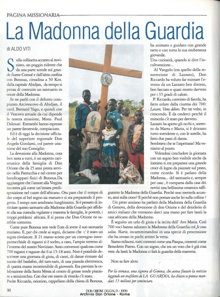 Don Orione oggi, 1999, 09, pagina 30