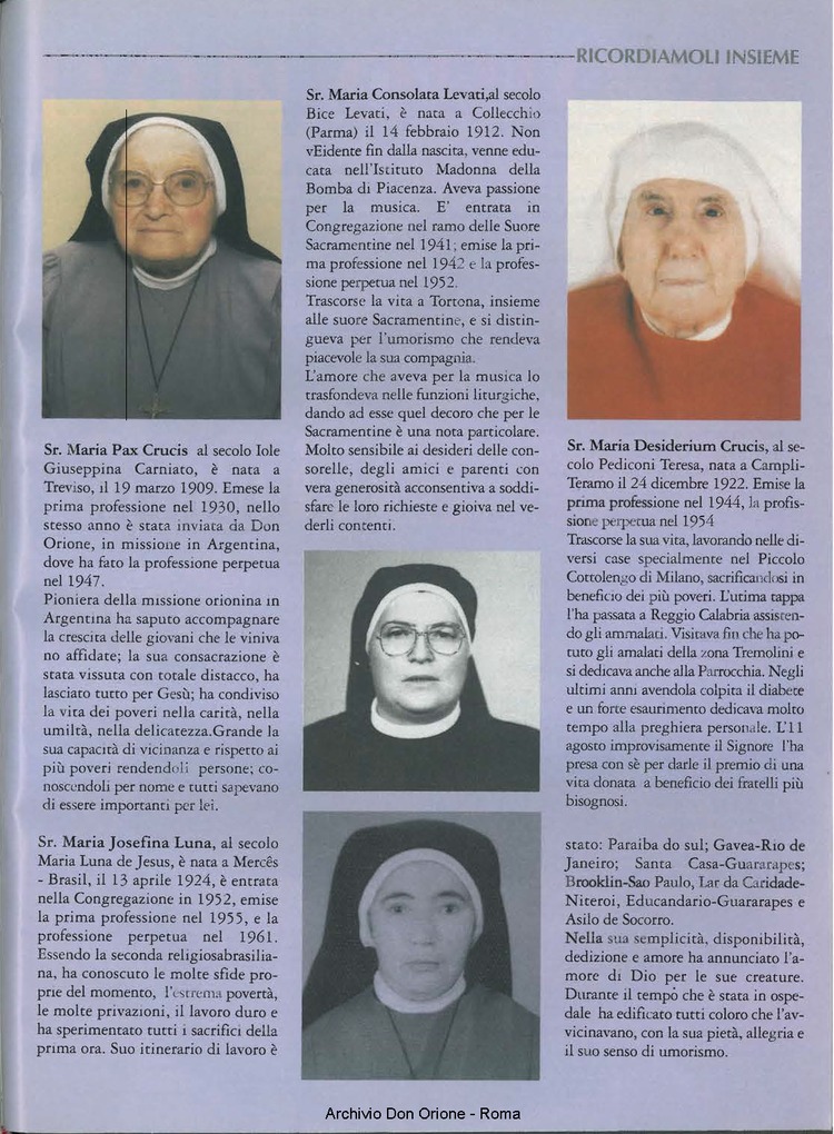 Don Orione oggi, 1999, 09, pagina 31