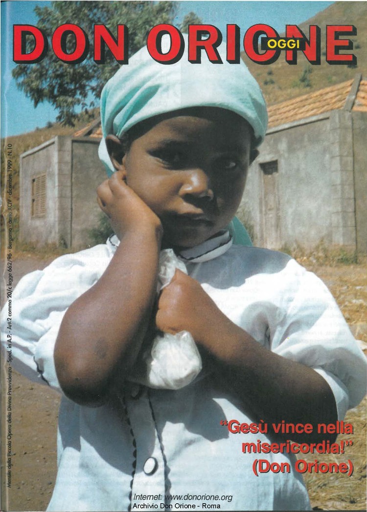 Don Orione oggi, 1999, 10, pagina 1