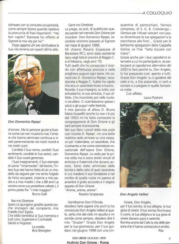 Don Orione oggi, 1999, 10, pagina 7