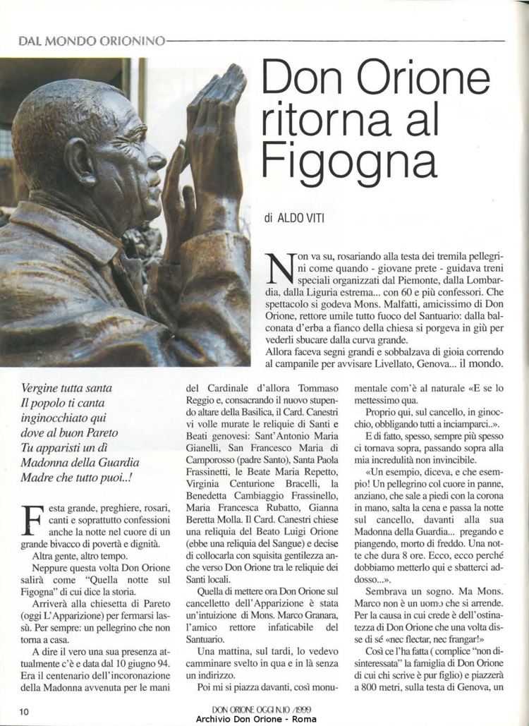Don Orione oggi, 1999, 10, pagina 10