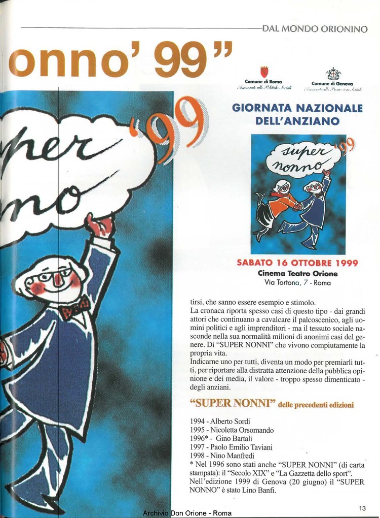 Don Orione oggi, 1999, 10, pagina 13