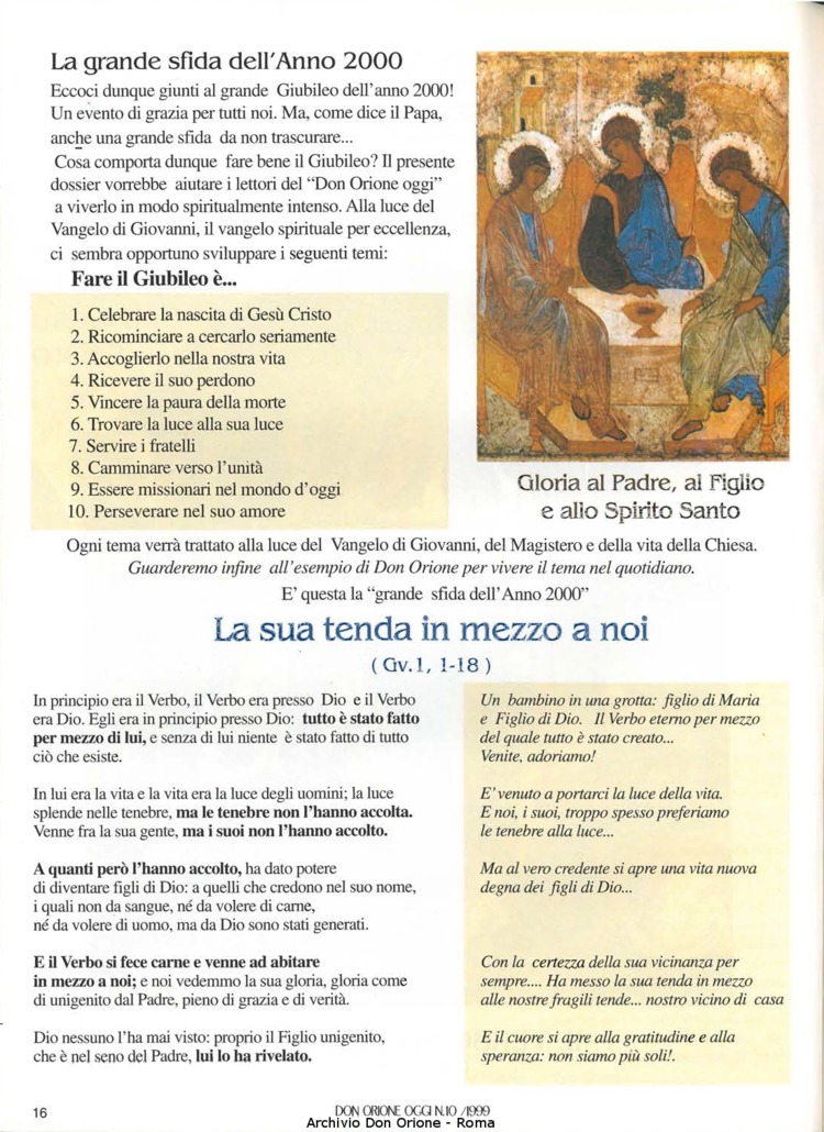 Don Orione oggi, 1999, 10, pagina 16