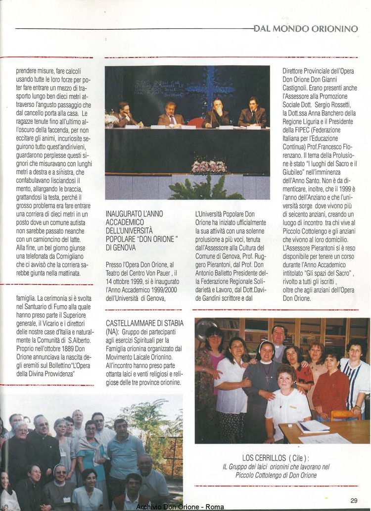 Don Orione oggi, 1999, 10, pagina 29