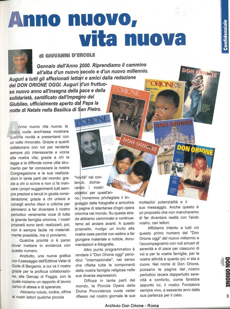 Don Orione oggi, 2000, 01, pagina 3