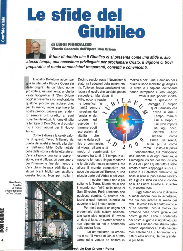 Don Orione oggi, 2000, 01, pagina 4