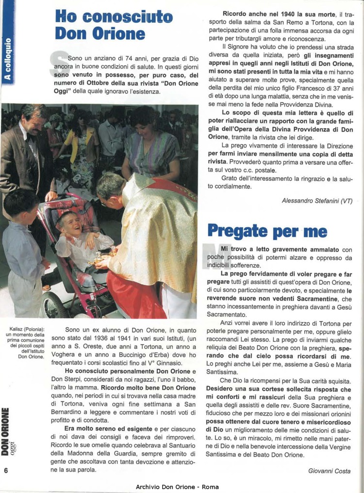 Don Orione oggi, 2000, 01, pagina 6