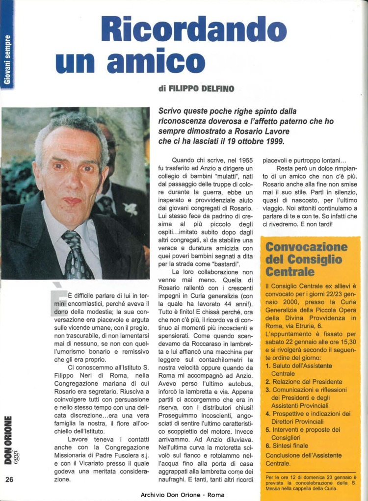 Don Orione oggi, 2000, 01, pagina 26
