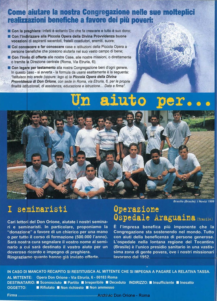 Don Orione oggi, 2000, 01, pagina 32