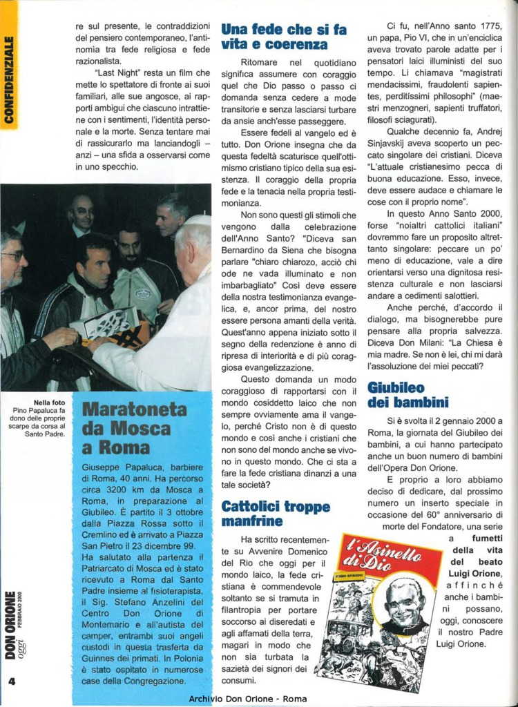 Don Orione oggi, 2000, 02, pagina 4