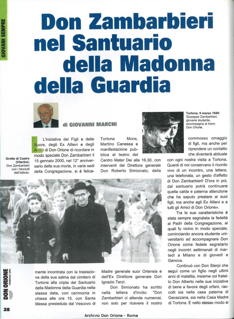 Don Orione oggi, 2000, 02, pagina 28