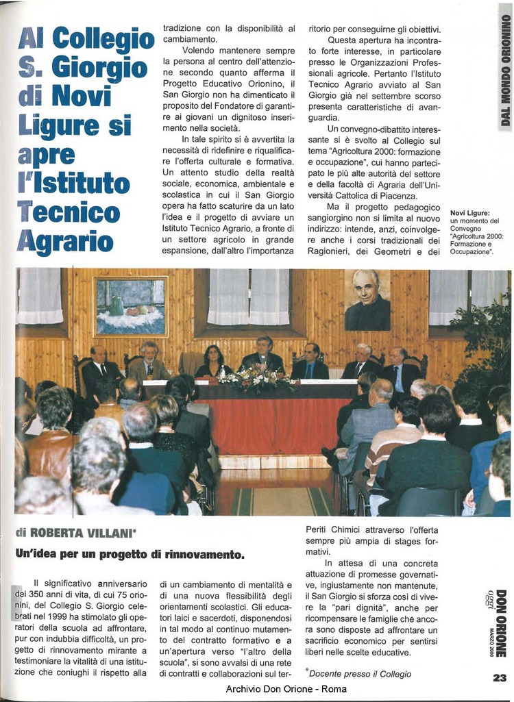 Don Orione oggi, 2000, 03, pagina 23