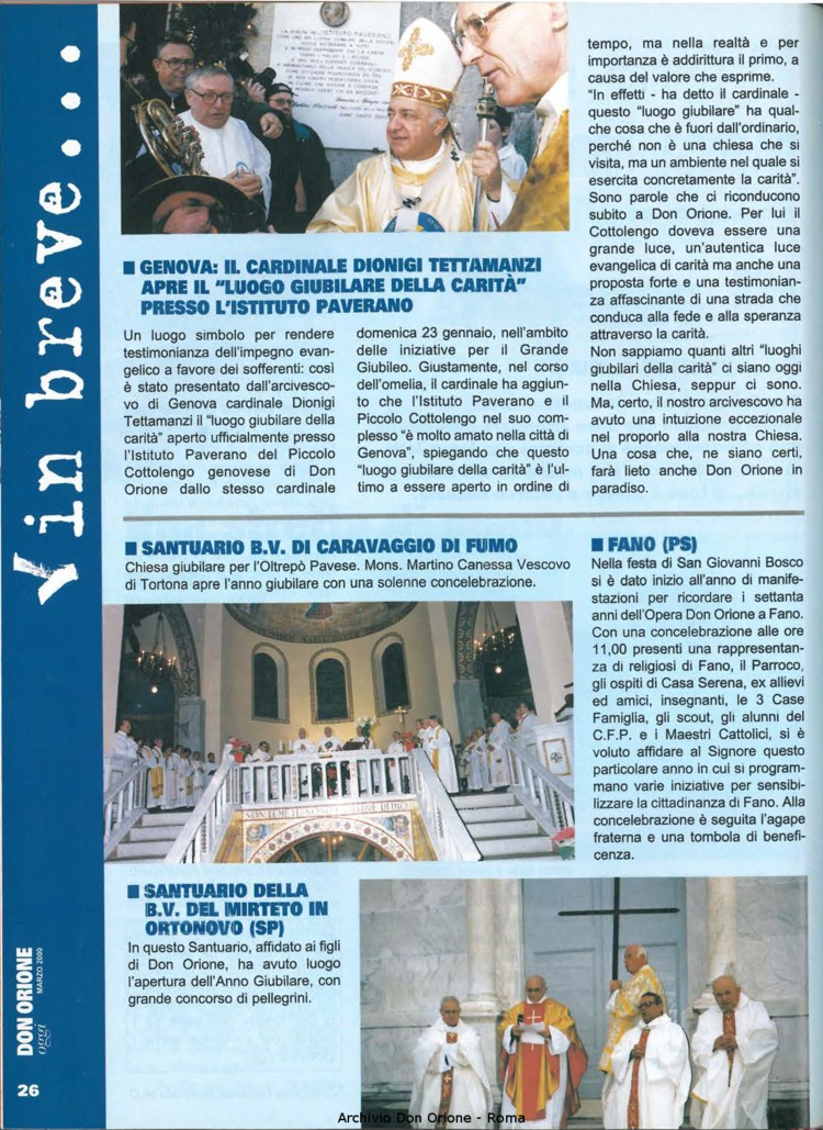 Don Orione oggi, 2000, 03, pagina 26