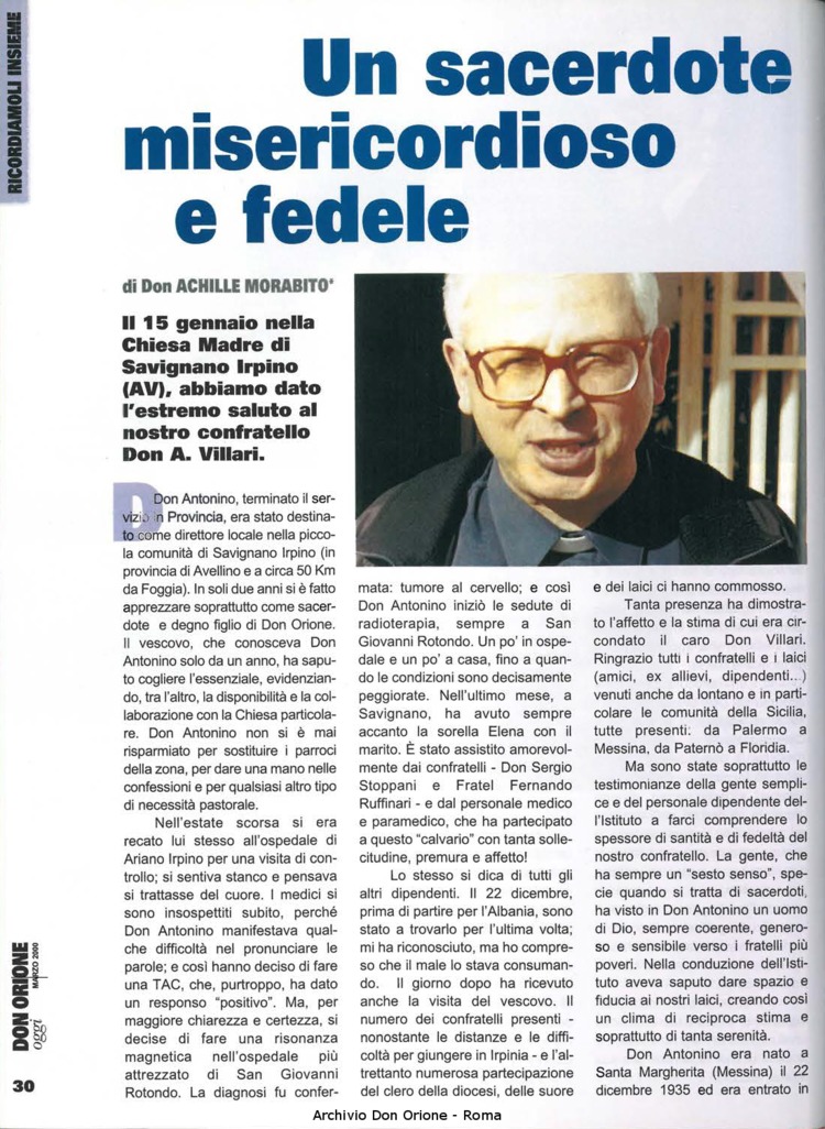 Don Orione oggi, 2000, 03, pagina 30
