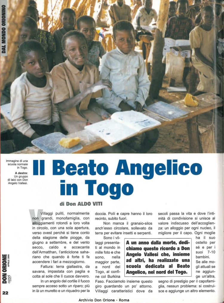 Don Orione oggi, 2000, 04, pagina 22
