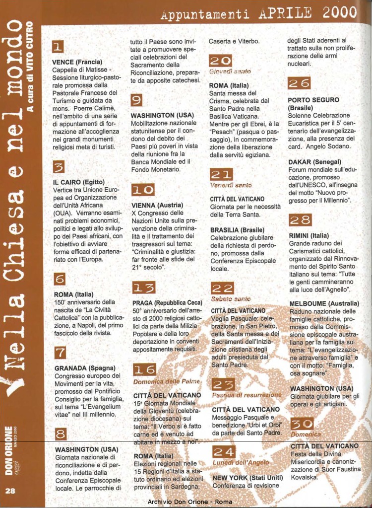 Don Orione oggi, 2000, 04, pagina 28