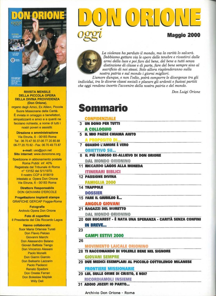 Don Orione oggi, 2000, 05, pagina 2