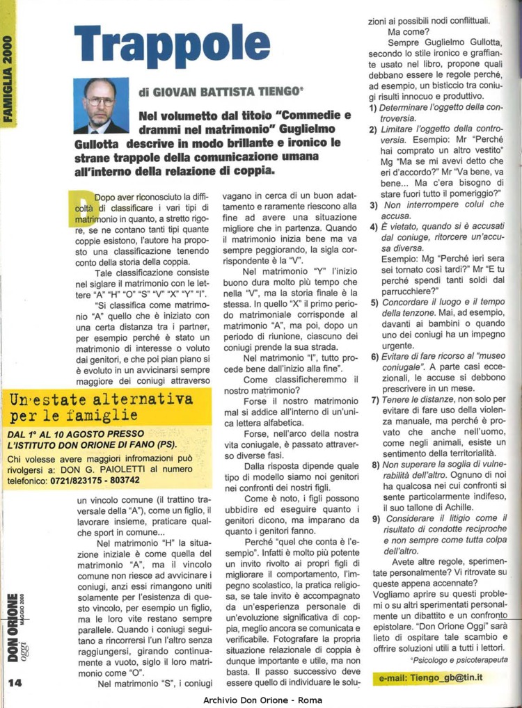 Don Orione oggi, 2000, 05, pagina 14