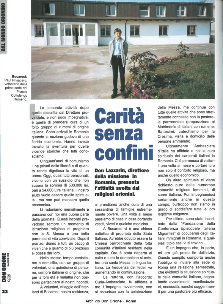 Don Orione oggi, 2000, 05, pagina 22