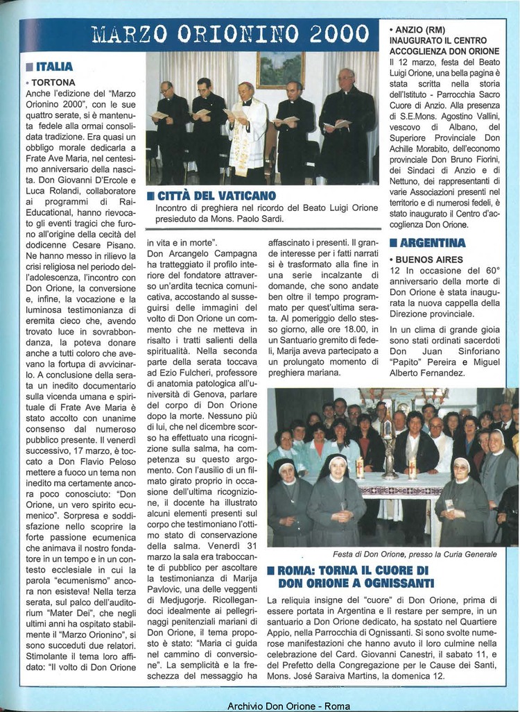 Don Orione oggi, 2000, 05, pagina 25