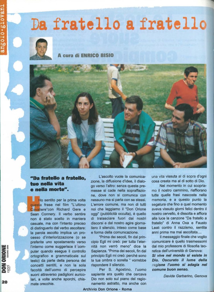 Don Orione oggi, 2000, 06, pagina 20
