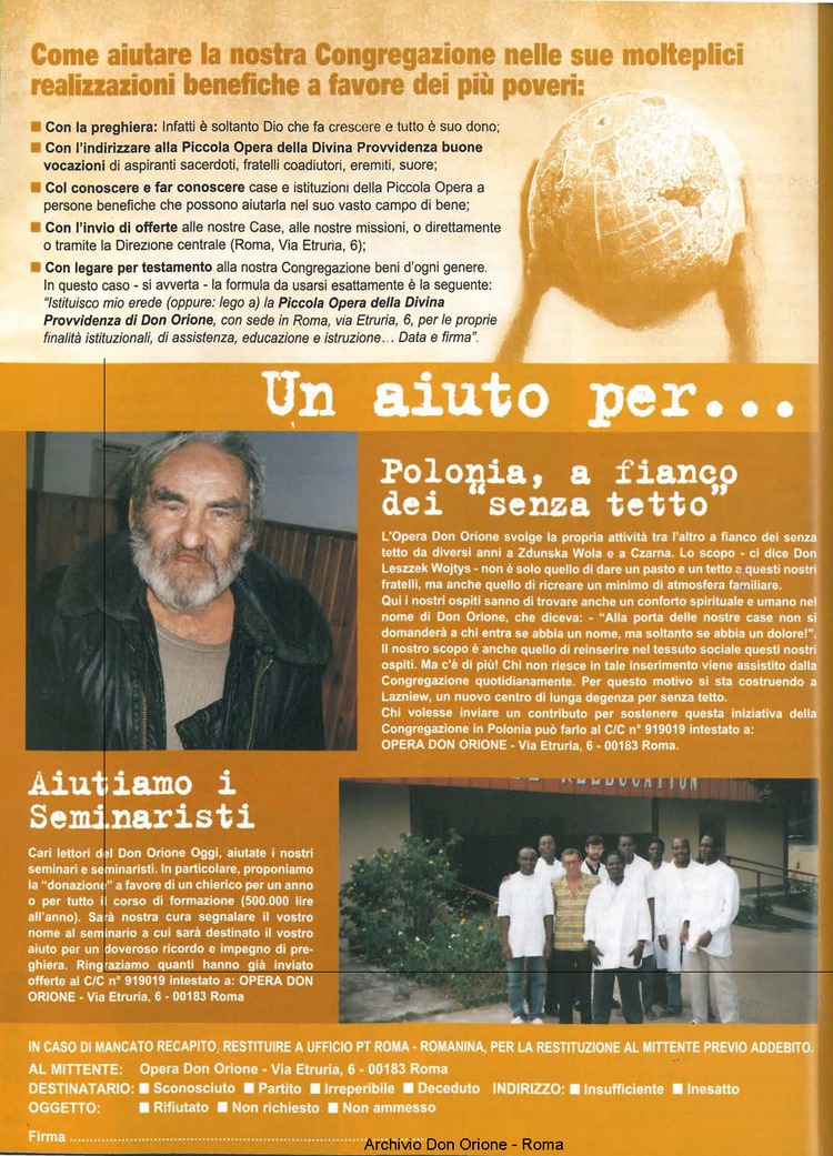 Don Orione oggi, 2000, 06, pagina 32