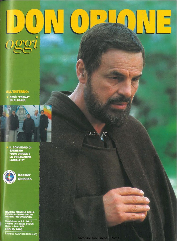 Don Orione oggi, 2000, 07, pagina 1