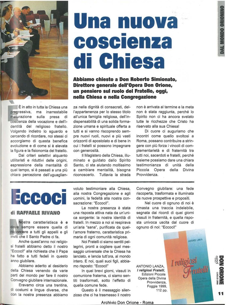 Don Orione oggi, 2000, 07, pagina 11