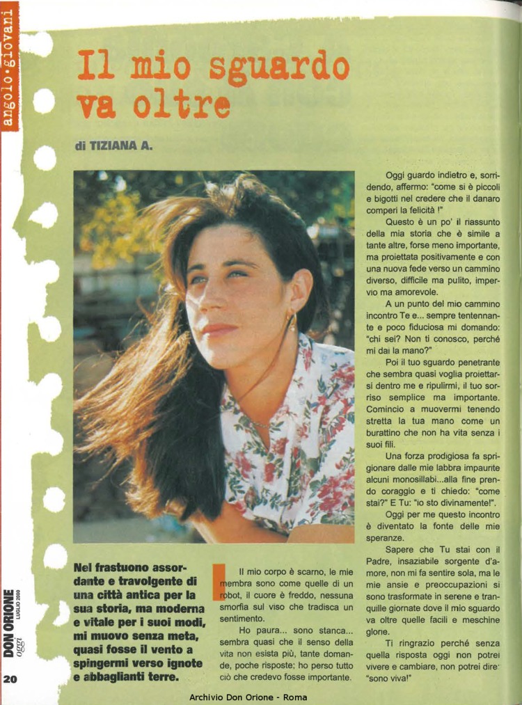 Don Orione oggi, 2000, 07, pagina 20