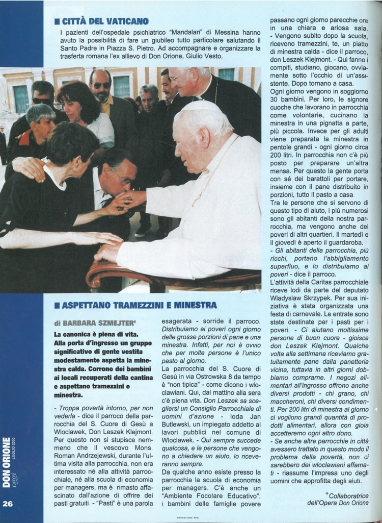Don Orione oggi, 2000, 07, pagina 26