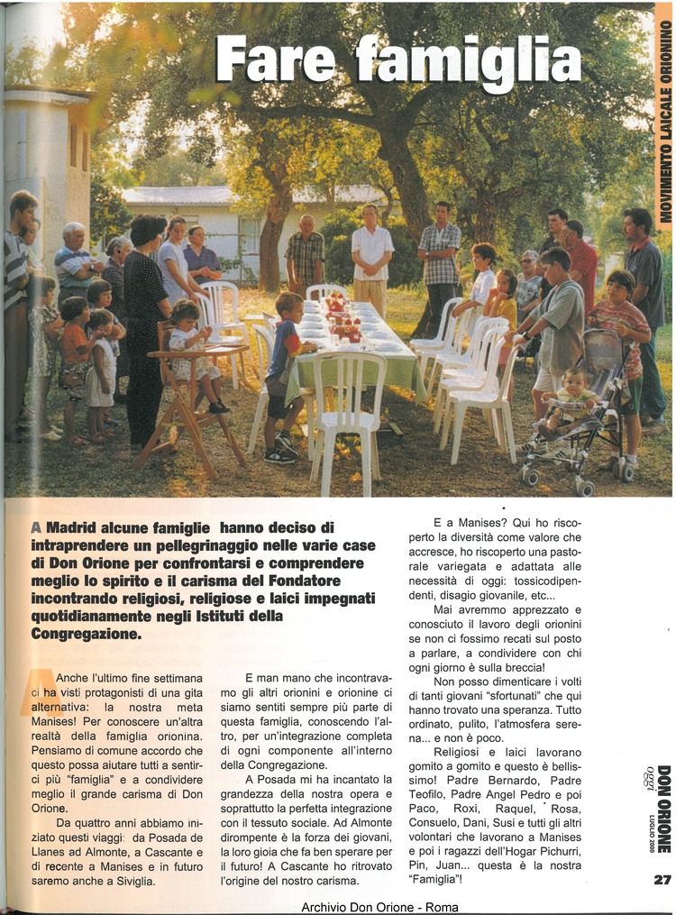 Don Orione oggi, 2000, 07, pagina 27