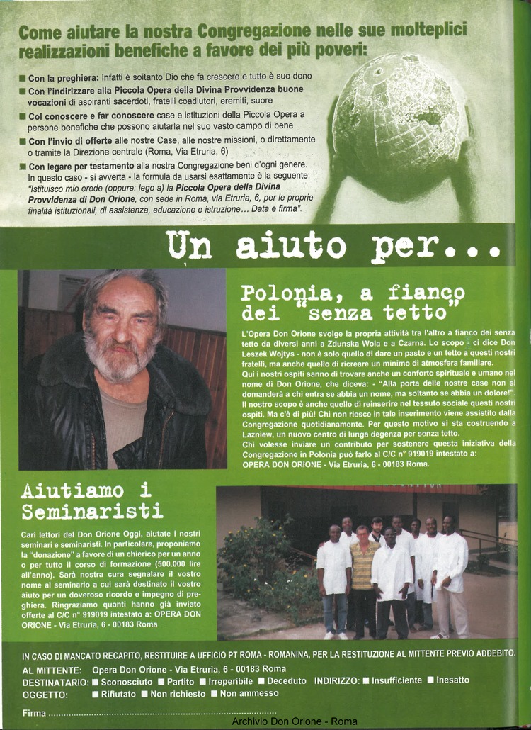 Don Orione oggi, 2000, 07, pagina 32