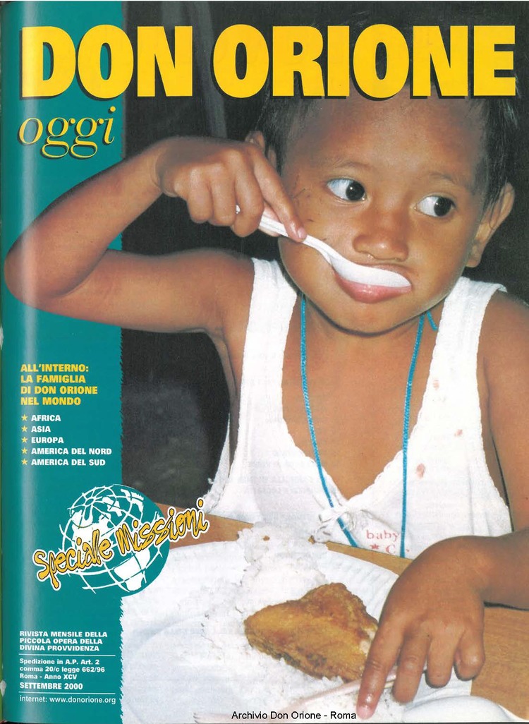Don Orione oggi, 2000, 08, pagina 1