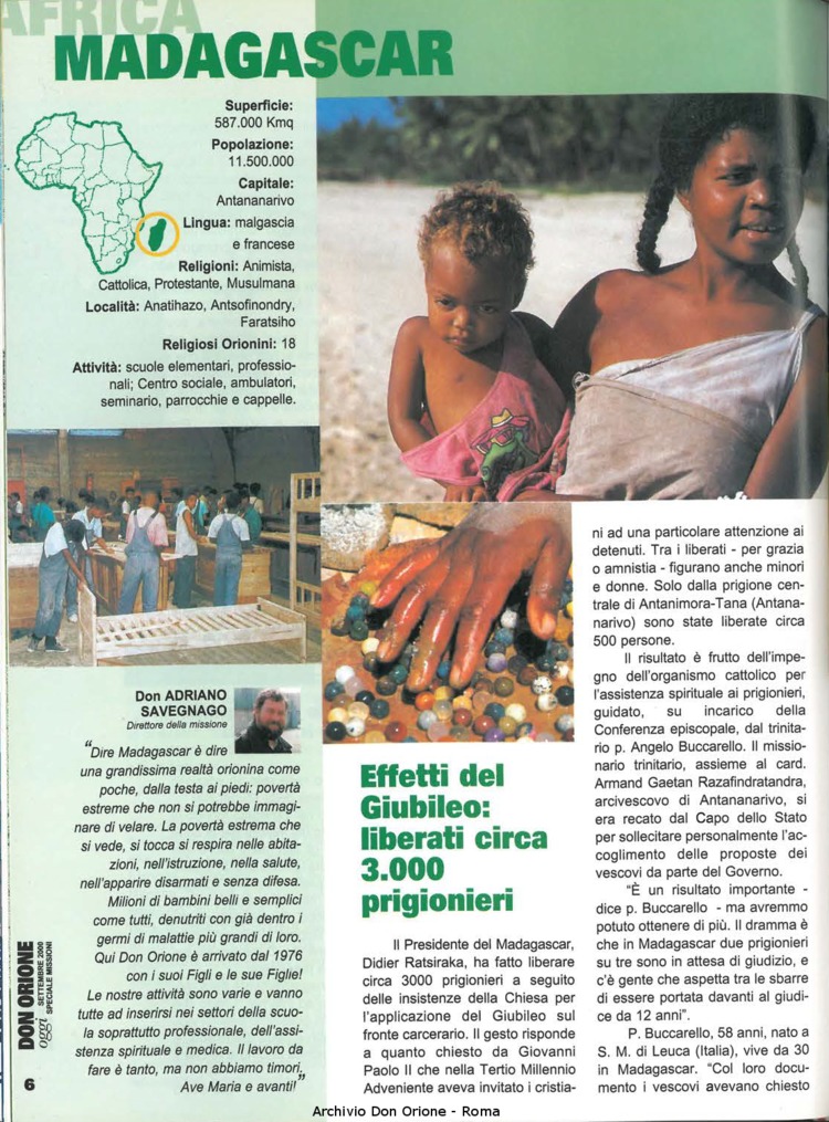 Don Orione oggi, 2000, 08, pagina 6