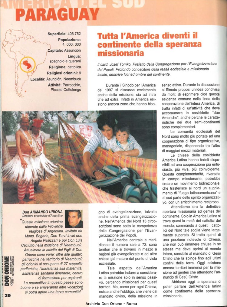 Don Orione oggi, 2000, 08, pagina 30